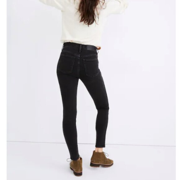 Madewell - Petite 10" High-Rise Skinny Jeans in Starkey Wash - 25P - Picture 5 of 5